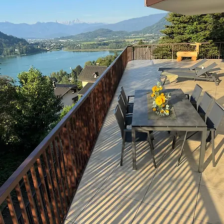 Adlerblick Deluxe Seeblick Ossiacher See Daire