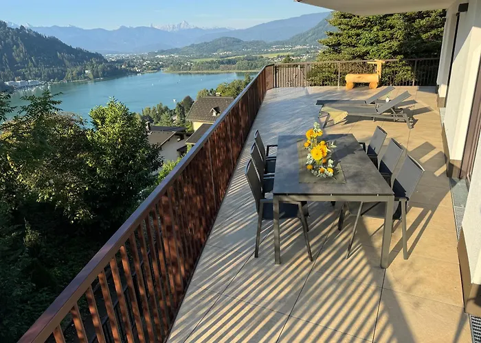 Adlerblick Deluxe Seeblick Ossiacher Apartament